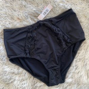NWT Lily Black Lace Brief